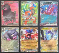 Scarlet & Violet Base Set (2023) 6-Card Ultra Rare, Double Rare Holo LOT 3 - NM - Image 1