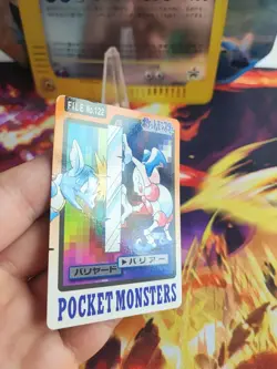 Pokemon Karte Card Pantimos Mr. Mime Bandai Japanese 1997 Carddass Wotc Exc+ - Image 3