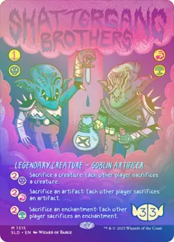 Shattergang Brothers (Secret Lair) FOIL Secret Lair NM Rare CARD ABUGames - Image 1