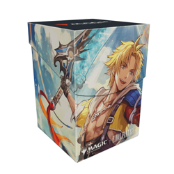 Ultra PRO Final Fantasy Tidus Deck Box Card Storage Standard 100+ MTG - Image 1
