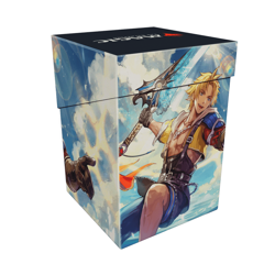 Ultra PRO Final Fantasy Tidus Deck Box Card Storage Standard 100+ MTG - Image 2