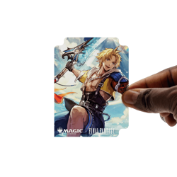Ultra PRO Final Fantasy Tidus Deck Box Card Storage Standard 100+ MTG - Image 3