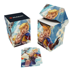 Ultra PRO Final Fantasy Tidus Deck Box Card Storage Standard 100+ MTG - Image 4