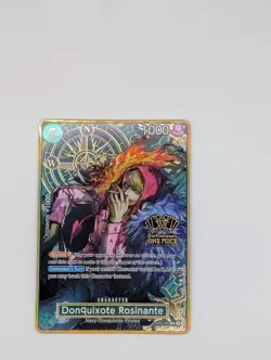 Donquixote Rosinante OP05-030 2nd Anniversary Gold Promo One Piece Card English - Image 1
