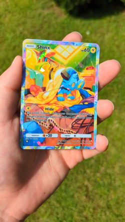 Shinx pocket app handmade card tcg full art Space-Time Smackdown Set - Image 2