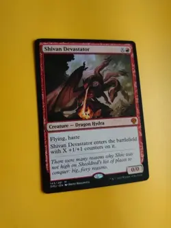 Shivan Devastator. Mythic DMU. dragon Hydra. Magic the Gathering Card. - Image 3