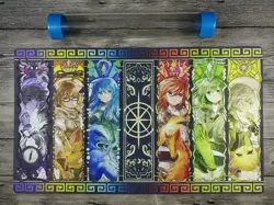 Ygomat Charmer Possessed Awakening Custom Trading Card Game Playmat Free Tube - Image 1