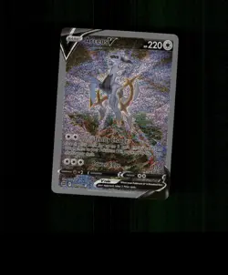 FAN-ART READ DESCRIPTION BELOW SPARKLING HOLO ARCEUS Card ARCEUS Pokemon Card p2 - Image 1