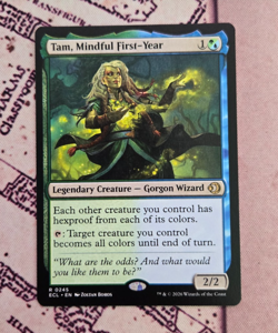 MTG Tam, Mindful First-Year Lorwyn Eclipsed Magic the Gathering NM - Image 1