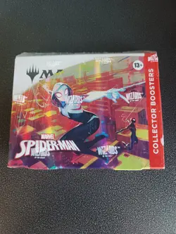 Mtg Spider Man Collector Booster Box New - Image 1