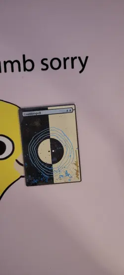 MTG ALTER: Counterspell, by Mr. Forest. Full art alter - Image 1