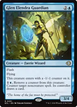 Glen Elendra Guardian [Lorwyn Eclipsed] MTG - Image 1