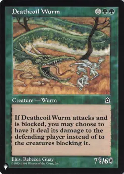 Deathcoil Wurm R The List Reprints NM - Image 1