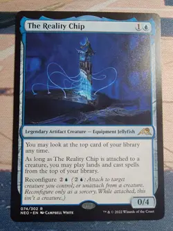 The Reality Chip - Kamigawa: Neon Dynasty 074 - MTG - NEO - NM - Image 1