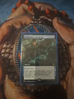 MTG Maddening Cacophony Extended Art 330 English Near Mint Condition - Image 1