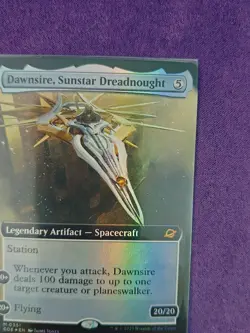 Dawnsire, Sunstar Dreadnought Extended Art Foil - Edge Of Eternities MTG-NM - Image 2