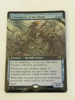 Champions of the Shoal Extended Art Lorwyn Eclipsed Foil 356 - Image 1
