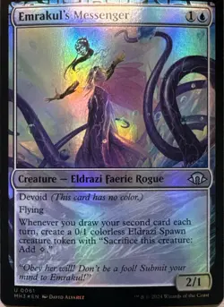 Emrakul's Messenger Foil U Modern Horizons 3 61 NM - Image 1