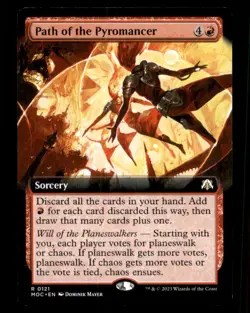 Path of the Pyromancer LP Light Play March Machines Commander MTG [11148] - Image 1