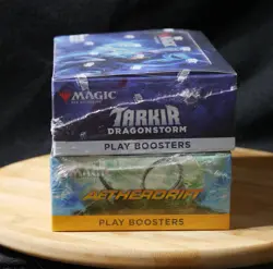 Magic: The Gathering - Tarkir Dragonstorm + Aetherdrift Play Booster Boxes (Seal - Image 4