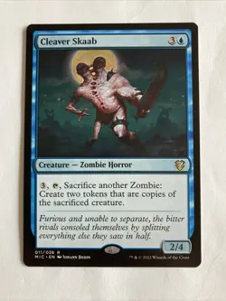 Cleaver Skaab Midnight Hunt Commander MTG NM - Image 1
