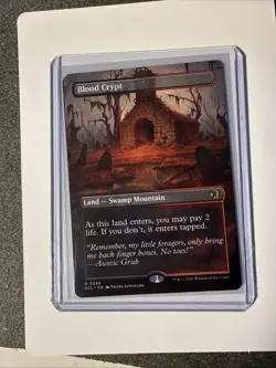 Blood Crypt (Borderless) Lorwyn Eclipsed Regular - Image 1