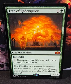 magic the gathering - Tree of Redemption - Creature - Plant - Mythic - Defender - Image 1