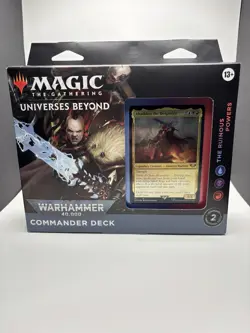 Magic The Gathering Commander Deck Warhammer 40K The Ruinous Powers - Image 1