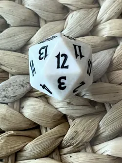 MTG Magic the Gathering 2000 Beatdown Spindown - Dice Die - Black Lotus - White - Image 4