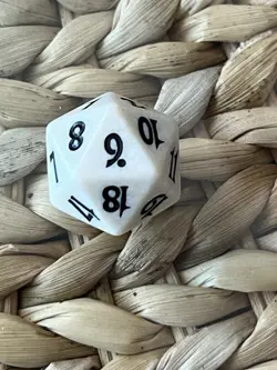 MTG Magic the Gathering 2000 Beatdown Spindown - Dice Die - Black Lotus - White - Image 5