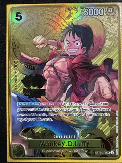 Monkey.D.Luffy (One Piece Japanese Version 2nd Anniversary Set) ST13-015 One... - Image 1