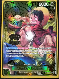 Monkey.D.Luffy (One Piece Japanese Version 2nd Anniversary Set) ST13-015 One... - Image 2