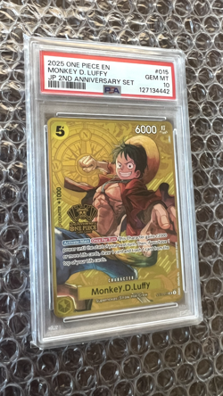 Monkey.D.Luffy (One Piece Japanese Version 2nd Anniversary Set) ST13-015 One... - Image 3