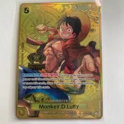 Monkey.D.Luffy (One Piece Japanese Version 2nd Anniversary Set) ST13-015 English - Image 1