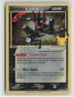 Greninja Star SWSH144 Pokemon SWSH: Sword & Shield Promo Cards Promo NM - Image 1