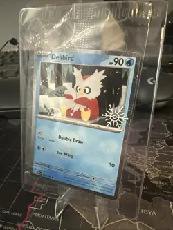 Delibird 046/193 Pokemon TCG Holiday Calendar 2025 Festive Stamp Promo - Image 2