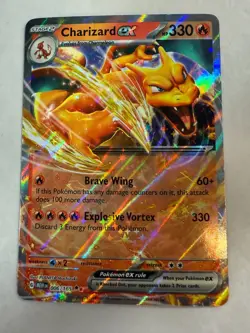 [2023] Pokemon Card TCG | Charizard ex Holo #006/165 151 Scarlet & Violet |. - Image 1