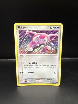Pokemon - Skitty 62/108- EX Power Keepers Stamped Reverse Holo - Image 3