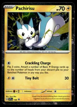 PACHIRISU 158 PROMO SCARLET & VIOLET POKEMON - Image 1