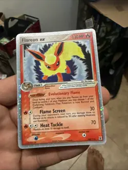 Pokemon TCG Flareon EX Holo Card 108/113 Delta Species 2005 Ultra Rare Mint !! - Image 2