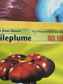 Vileplume 31/64 Jungle Unlimited Non-Holo Rare Vintage Pokemon TCG Card - Image 3