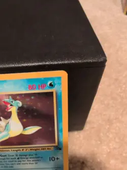 Lapras - 10/62 - Pokemon Fossil Unlimited Holo Rare Card WOTC NM - Image 2