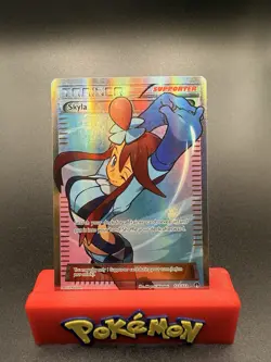 Pokemon Card XY Breakpoint 122 Skyla Holo Foil Ultra Rare Full Art Trainer NM - Image 1
