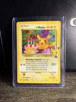 Birthday Pikachu Holo 24 Celebrations Classic Collection Pokemon 2021 MINT - Image 1