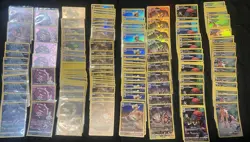 Pokemon Cosmic Eclipse Trainer Gallery Lot of 204 Cards Near Mint - Image 1