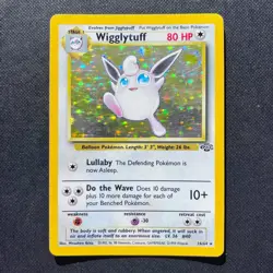 Wigglytuff | 16/64 Pokemon Jungle 1999 | Holo Rare | Pokemon TCG LP/MP - Image 1