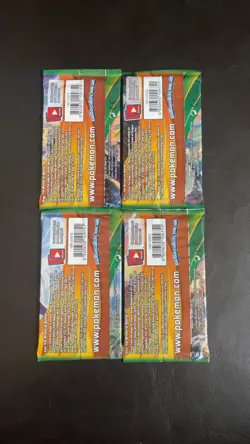 2016 POKEMON XY ROARING SKIES Booster Packs Complete Pack Art Set - Image 3