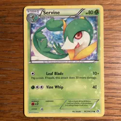 Servine RC2/RC25 Legendary Treasures Radiant Collection 2013 Pokemon Card VLP/NM - Image 1