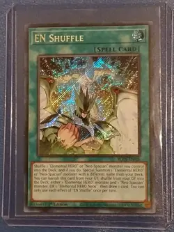 YUGIOH EN SHUFFLE 1ST EDITION #BLCR-EN008 SECRET RARE NM-MINT YU-GI-OH - Image 1