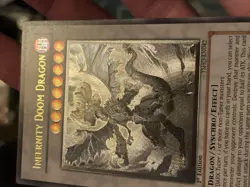 Yugioh Infernity Doom Dragon The Shining Darkness TSHD-EN042 1st Ed Ultimate NM - Image 3